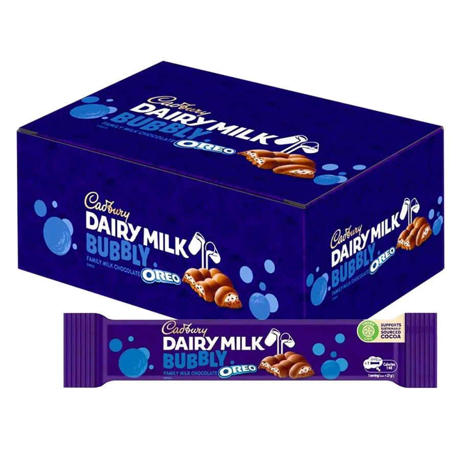 BUBBLY MILK CHOCOLATE WITH OREO