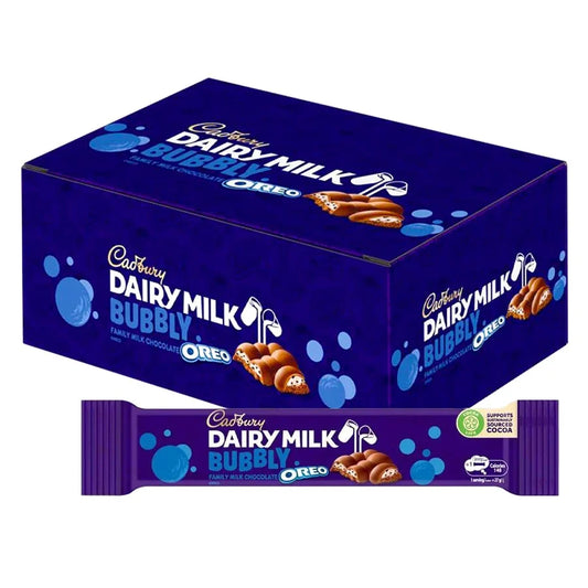 BUBBLY MILK CHOCOLATE WITH OREO