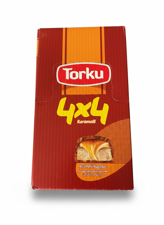 Torku 4*4 nougat bar with caramel 40g