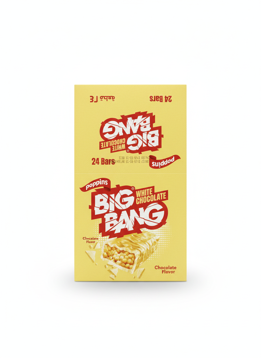 POPPINS big bang white chocolate