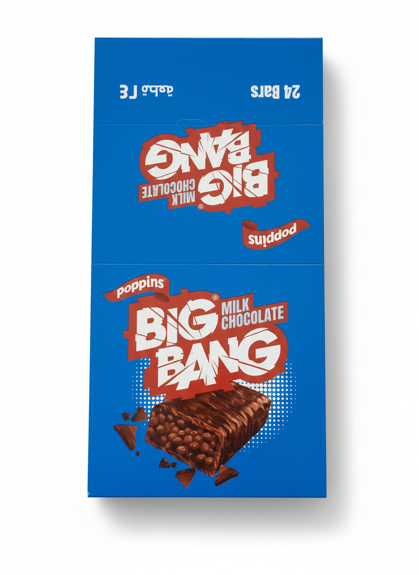 POPPINS big bang milk chocolate
