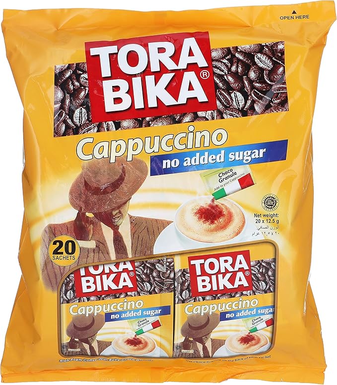 Tora Bika Cappuccino no added sugar 12.5g